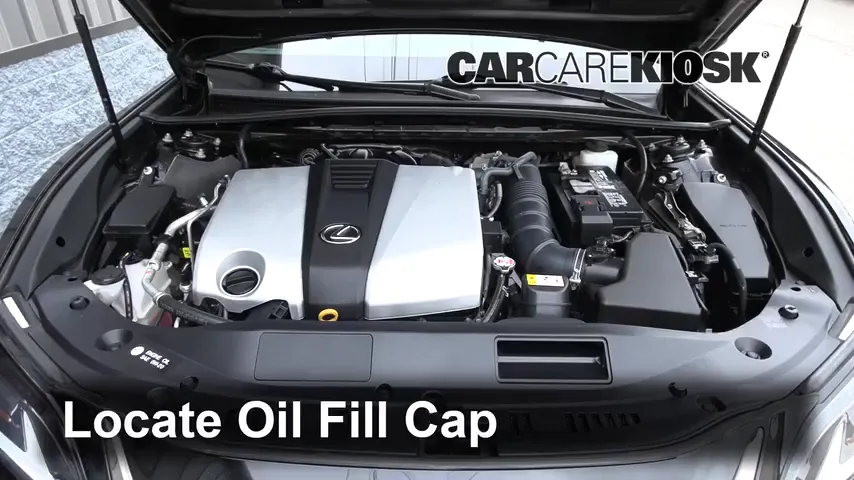 2019 Lexus ES350 F Sport 3.5L V6 Oil Add Oil